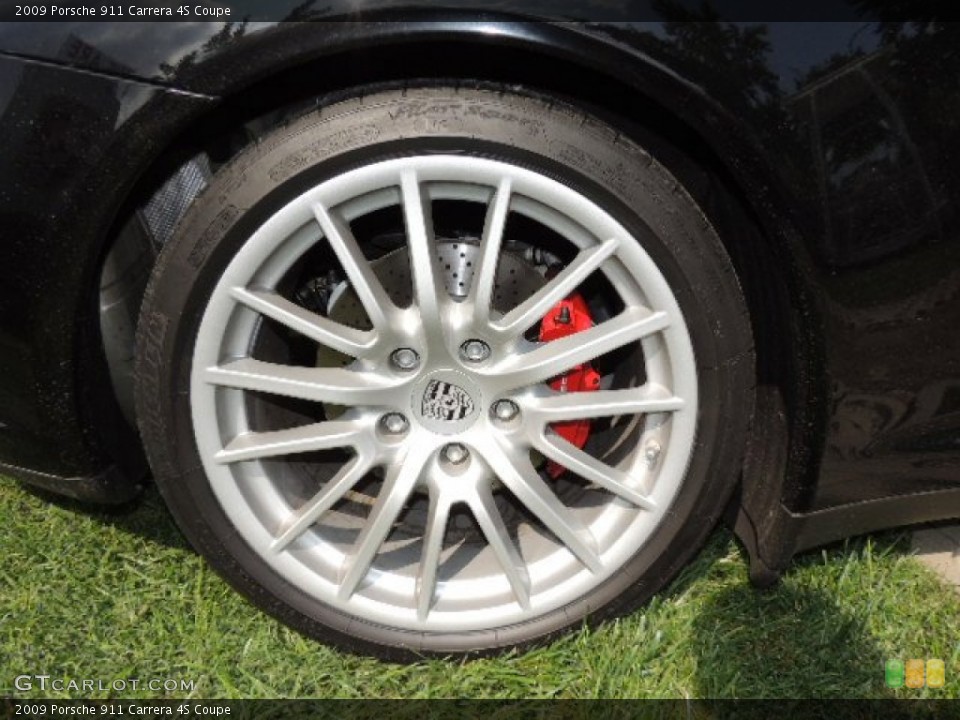 2009 Porsche 911 Carrera 4S Coupe Wheel and Tire Photo #71415739