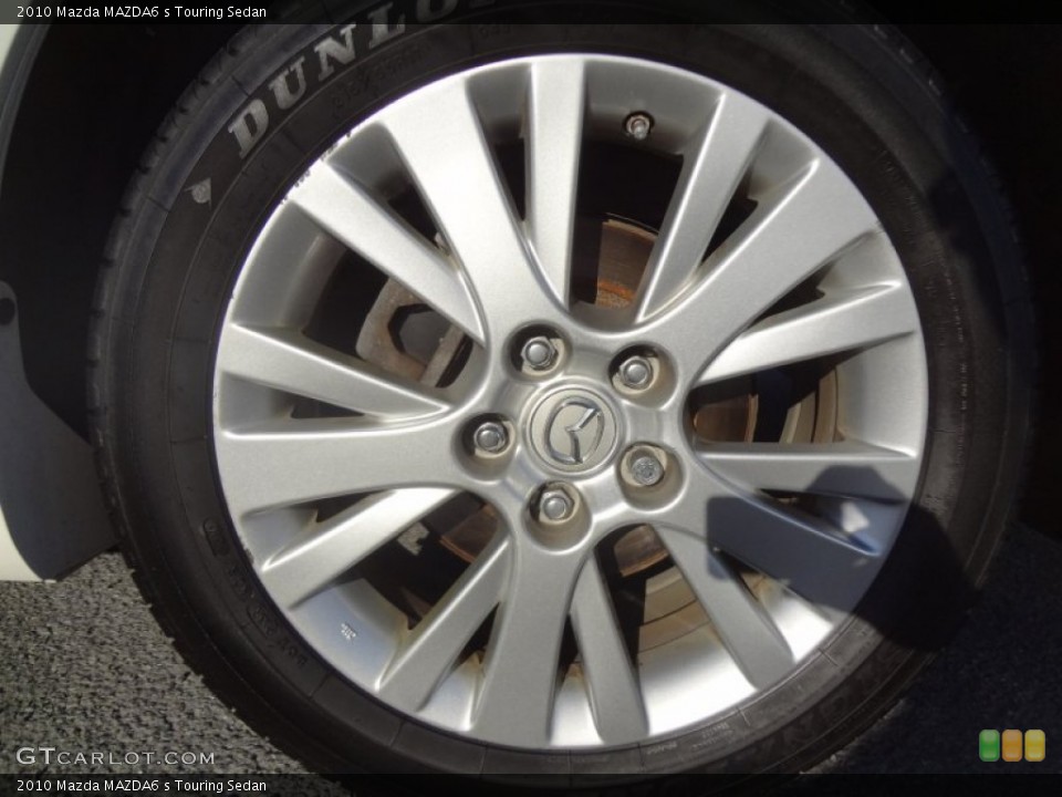 2010 Mazda MAZDA6 s Touring Sedan Wheel and Tire Photo #71418355