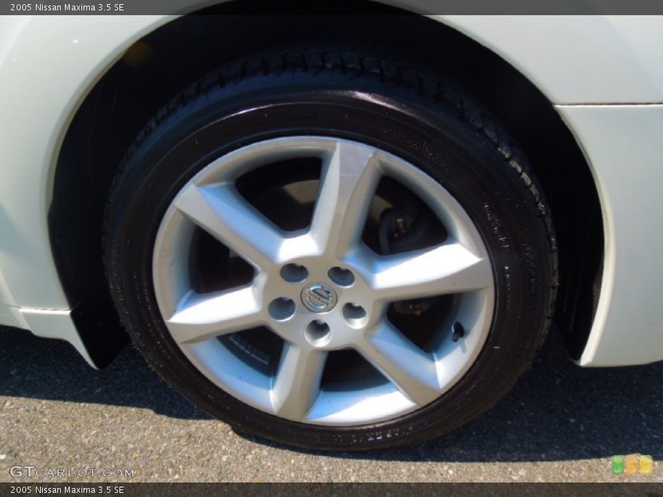 2005 Nissan Maxima 3.5 SE Wheel and Tire Photo #71425480