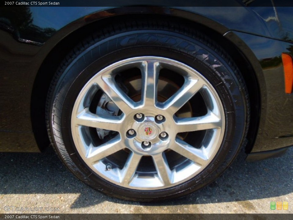 2007 Cadillac CTS Sport Sedan Wheel and Tire Photo #71425969