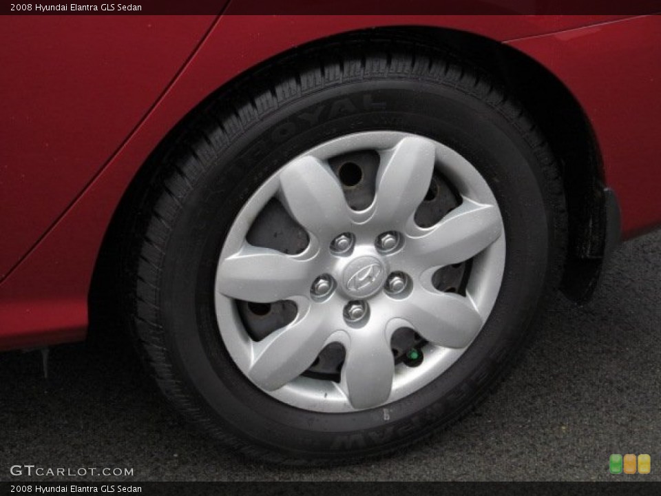 2008 Hyundai Elantra GLS Sedan Wheel and Tire Photo #71427374