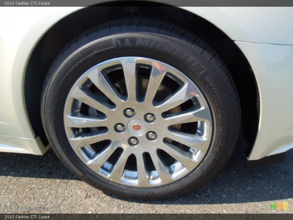 2013 Cadillac CTS Coupe Wheel and Tire Photo #71428883