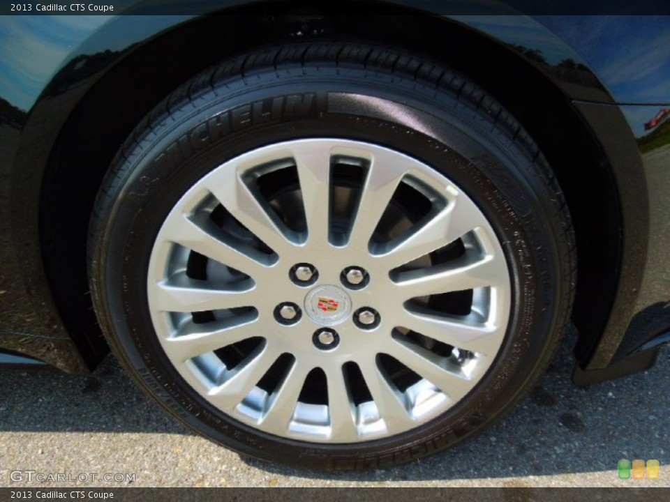 2013 Cadillac CTS Coupe Wheel and Tire Photo #71429738