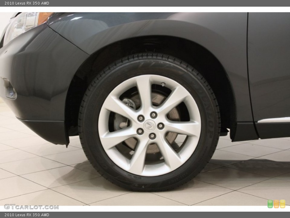 2010 Lexus RX 350 AWD Wheel and Tire Photo #71433271