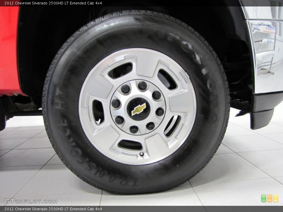 2012 Chevrolet Silverado 2500HD LT Extended Cab 4x4 Wheel and Tire Photo #71438222