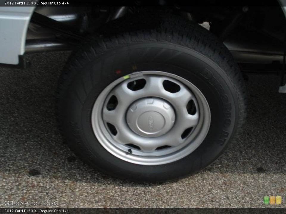 2012 Ford F150 XL Regular Cab 4x4 Wheel and Tire Photo #71442725