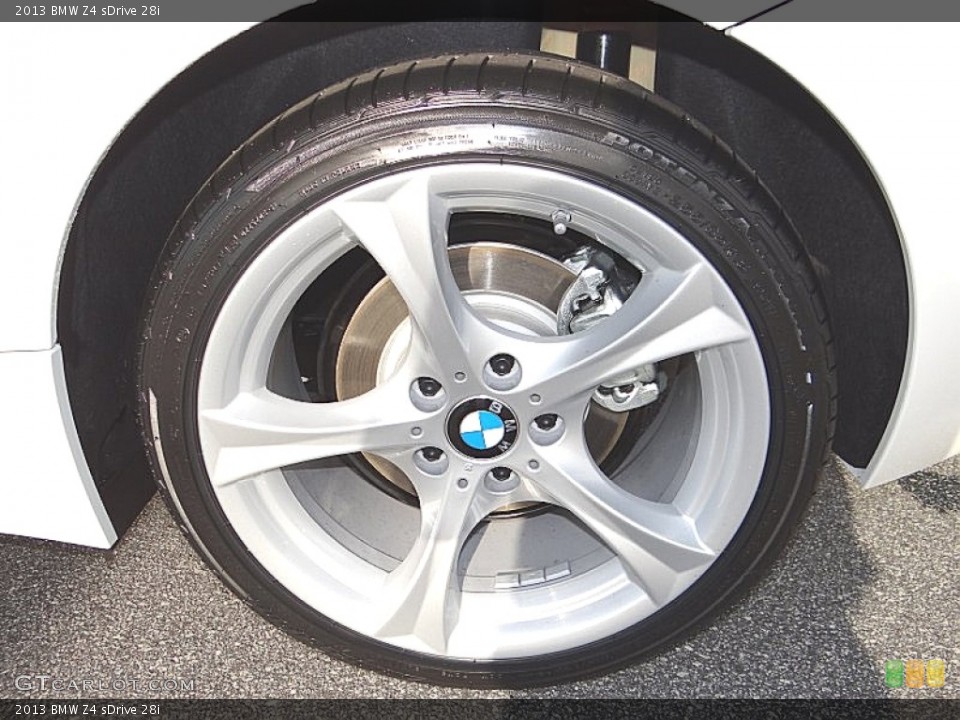 2013 BMW Z4 sDrive 28i Wheel and Tire Photo #71453723