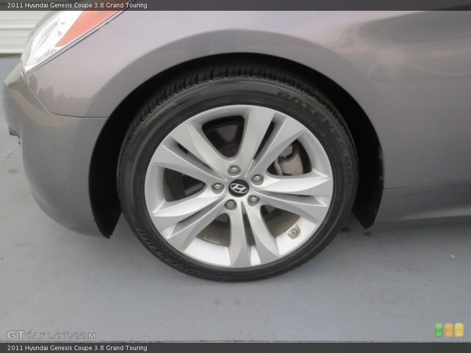 2011 Hyundai Genesis Coupe 3.8 Grand Touring Wheel and Tire Photo #71461832