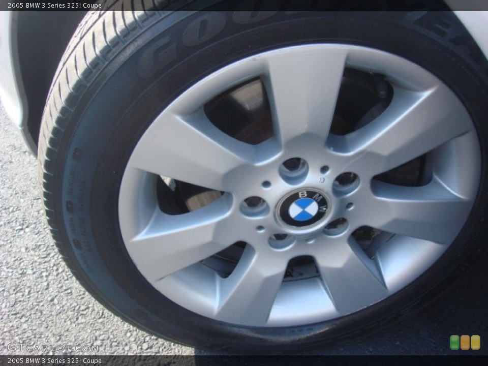 2005 BMW 3 Series 325i Coupe Wheel and Tire Photo #71463245