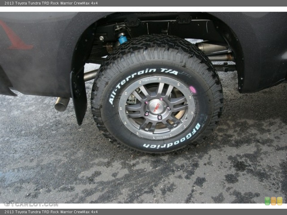 2013 Toyota Tundra TRD Rock Warrior CrewMax 4x4 Wheel and Tire Photo #71471630