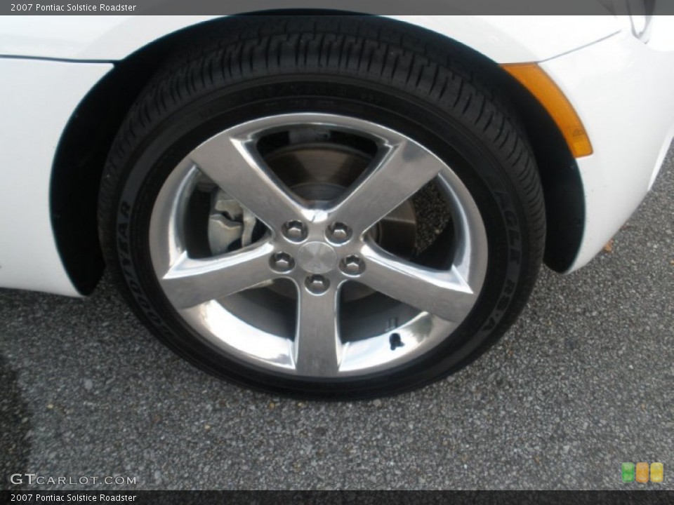 2007 Pontiac Solstice Roadster Wheel and Tire Photo #71475779