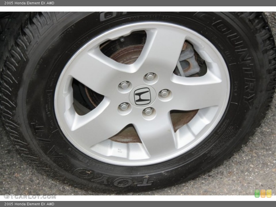 2005 Honda Element EX AWD Wheel and Tire Photo #71477108