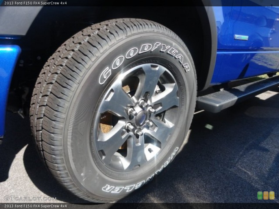 2013 Ford F150 FX4 SuperCrew 4x4 Wheel and Tire Photo #71479322