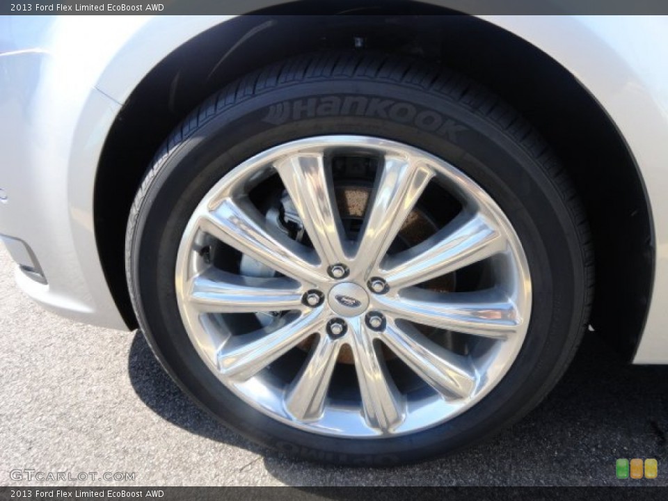 2013 Ford Flex Limited EcoBoost AWD Wheel and Tire Photo #71479922