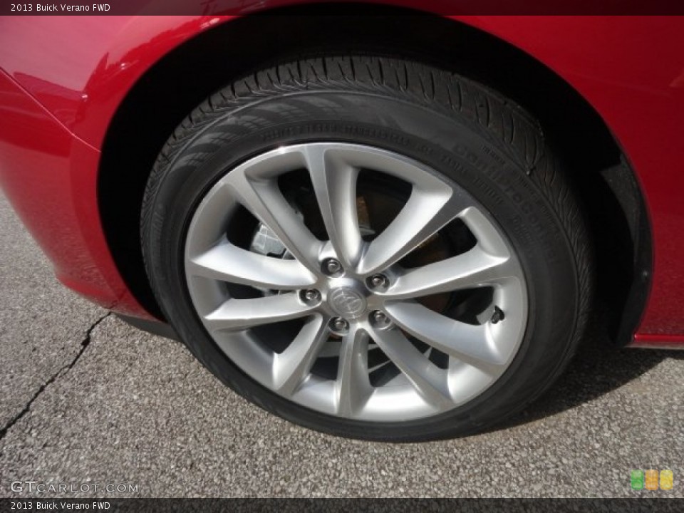 2013 Buick Verano FWD Wheel and Tire Photo #71480201