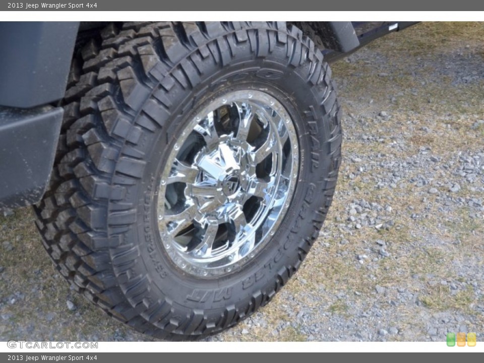 2013 Jeep Wrangler Custom Wheel and Tire Photo #71485727