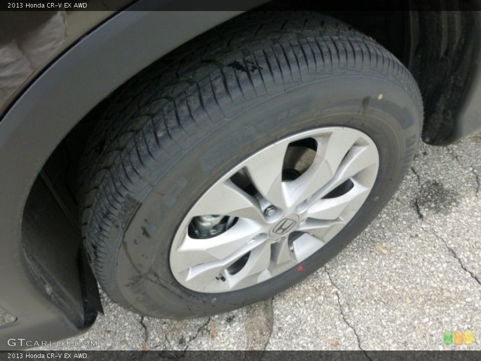 2013 Honda CR-V EX AWD Wheel and Tire Photo #71486243