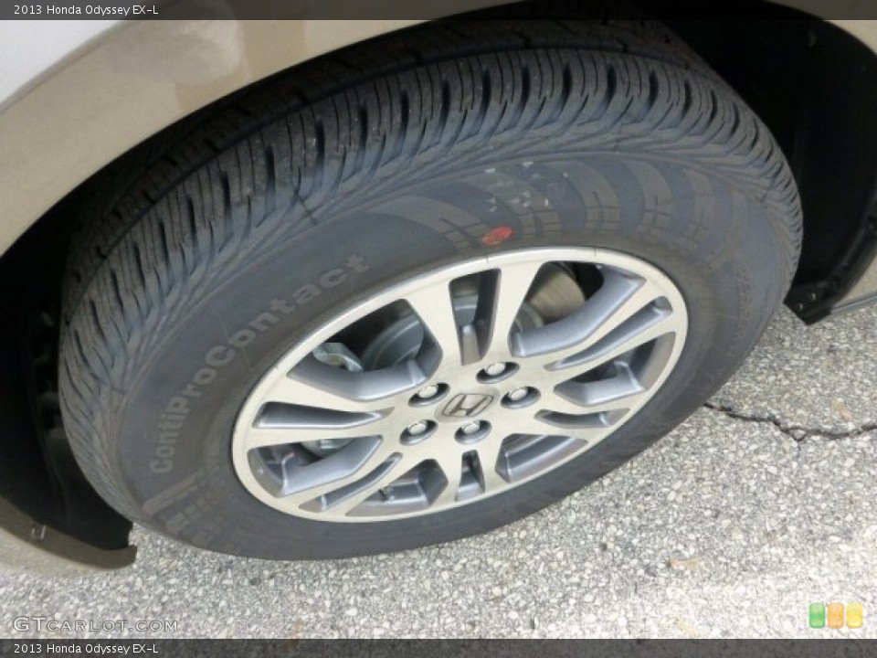2013 Honda Odyssey EX-L Wheel and Tire Photo #71487146