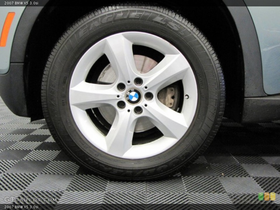 2007 BMW X5 3.0si Wheel and Tire Photo #71488724