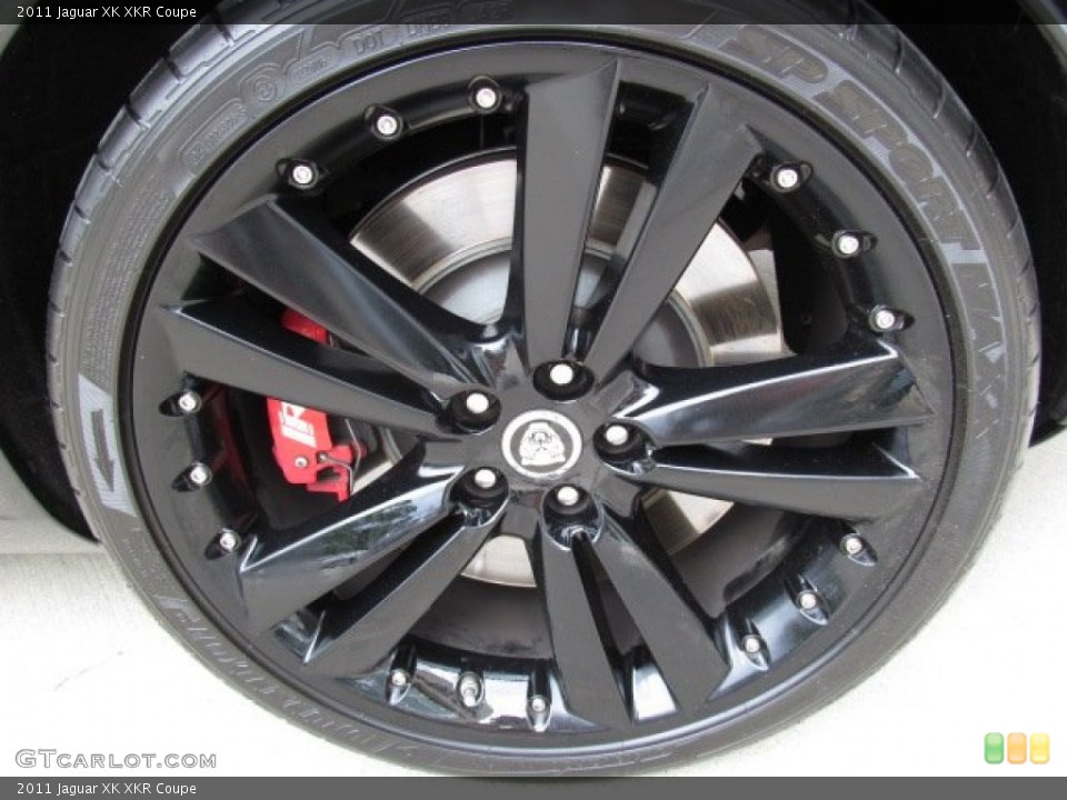 2011 Jaguar XK XKR Coupe Wheel and Tire Photo #71491034