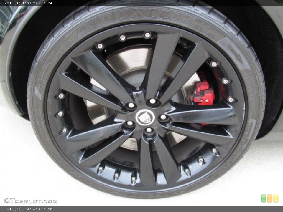 2011 Jaguar XK XKR Coupe Wheel and Tire Photo #71491038