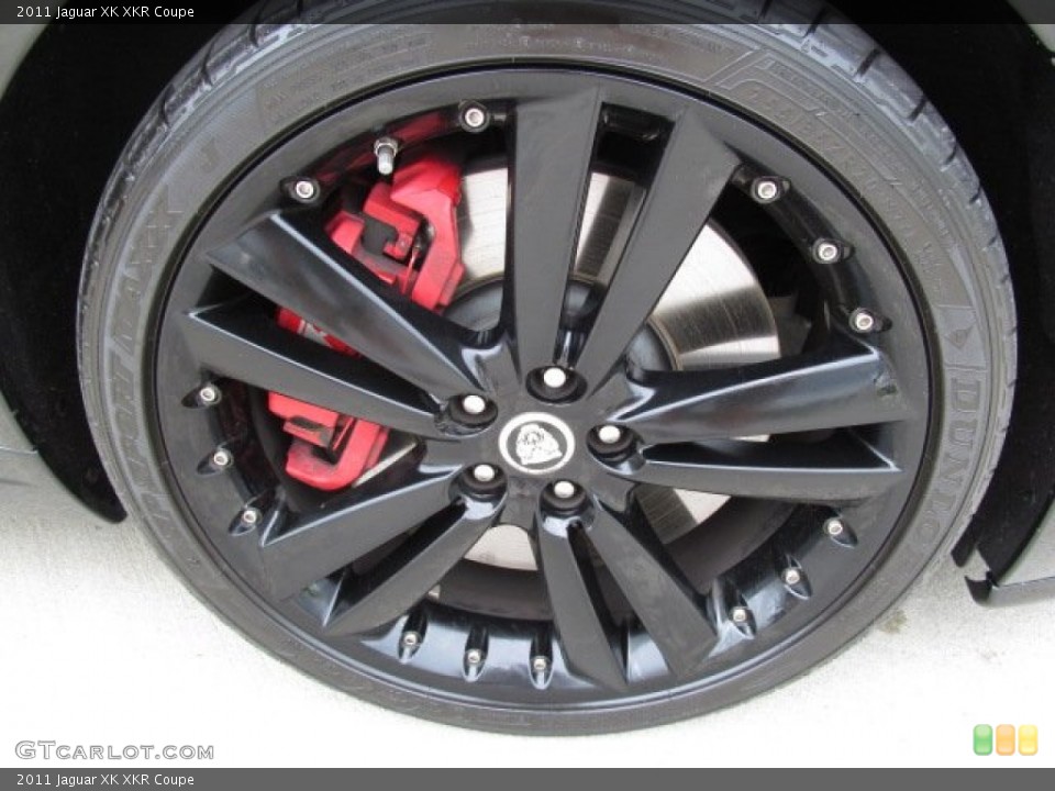 2011 Jaguar XK XKR Coupe Wheel and Tire Photo #71491046