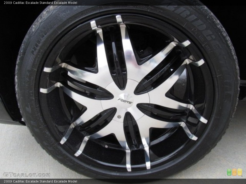 2009 Cadillac Escalade Custom Wheel and Tire Photo #71491510