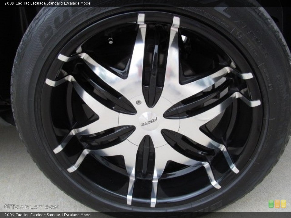 2009 Cadillac Escalade Custom Wheel and Tire Photo #71491519