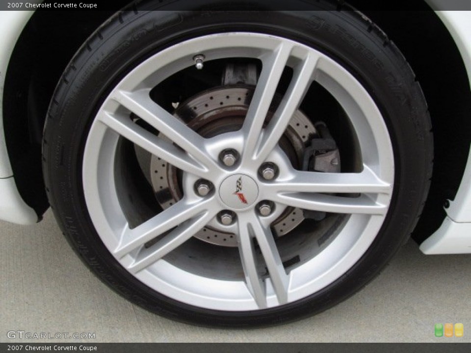 2007 Chevrolet Corvette Coupe Wheel and Tire Photo #71491894