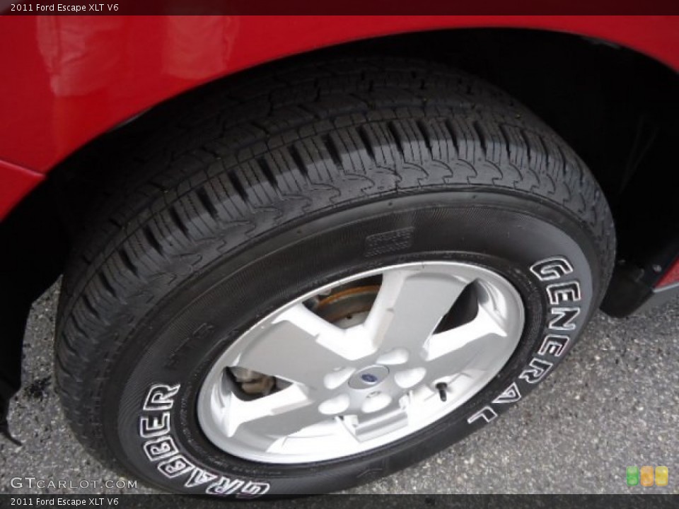 2011 Ford Escape XLT V6 Wheel and Tire Photo #71492758