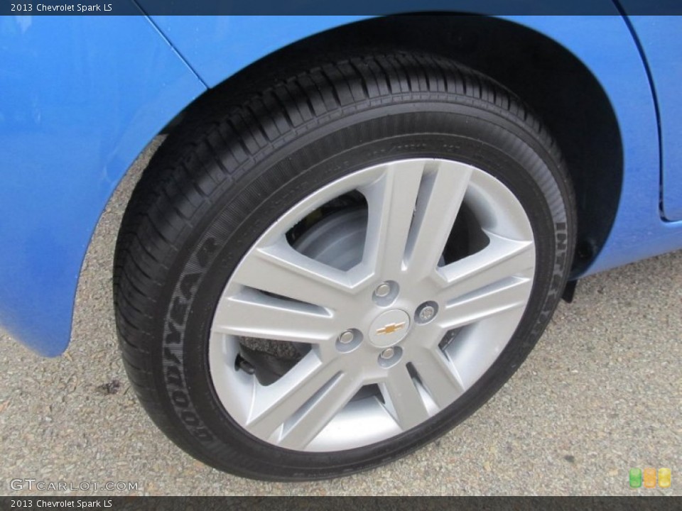 2013 Chevrolet Spark LS Wheel and Tire Photo #71496730