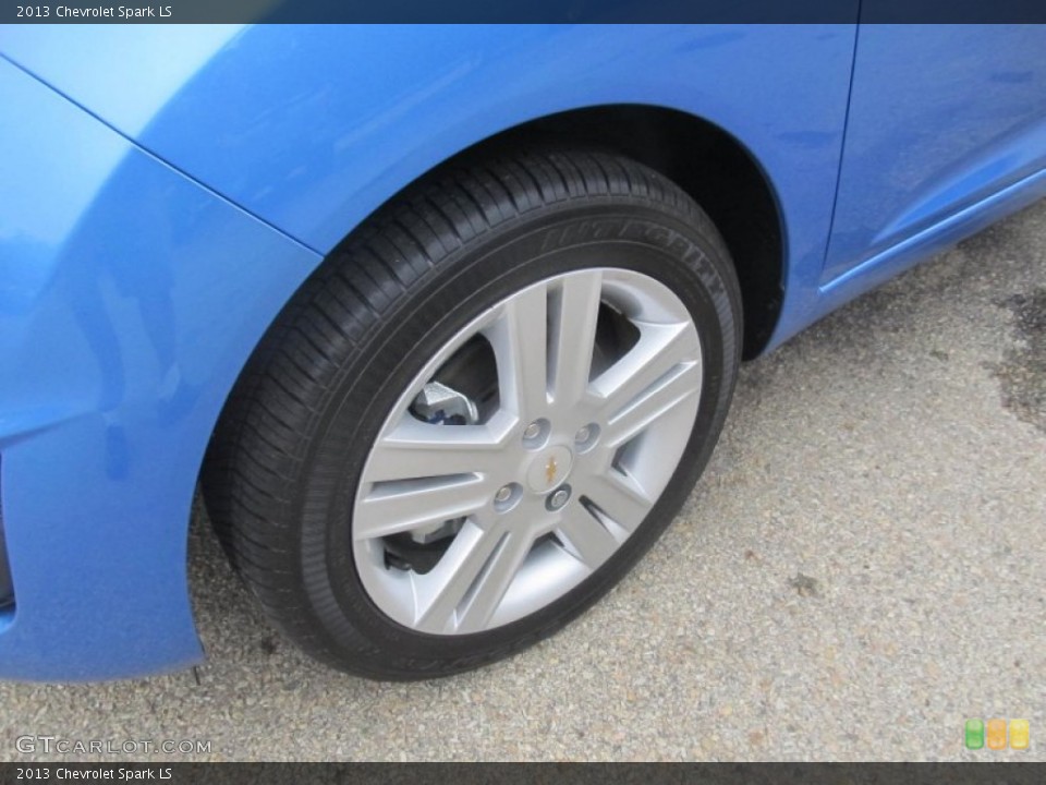 2013 Chevrolet Spark LS Wheel and Tire Photo #71496754