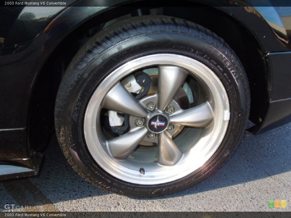 2003 Ford Mustang Custom Wheel and Tire Photo #71497087