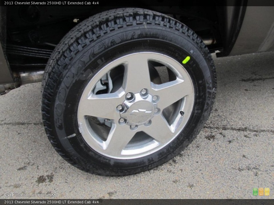 2013 Chevrolet Silverado 2500HD LT Extended Cab 4x4 Wheel and Tire Photo #71497102