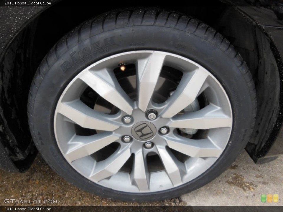 2011 Honda Civic Si Coupe Wheel and Tire Photo #71498689