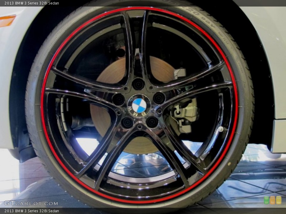 2013 BMW 3 Series Custom Wheel and Tire Photo #71501221