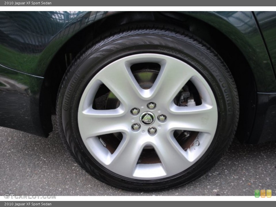 2010 Jaguar XF Sport Sedan Wheel and Tire Photo #71504936