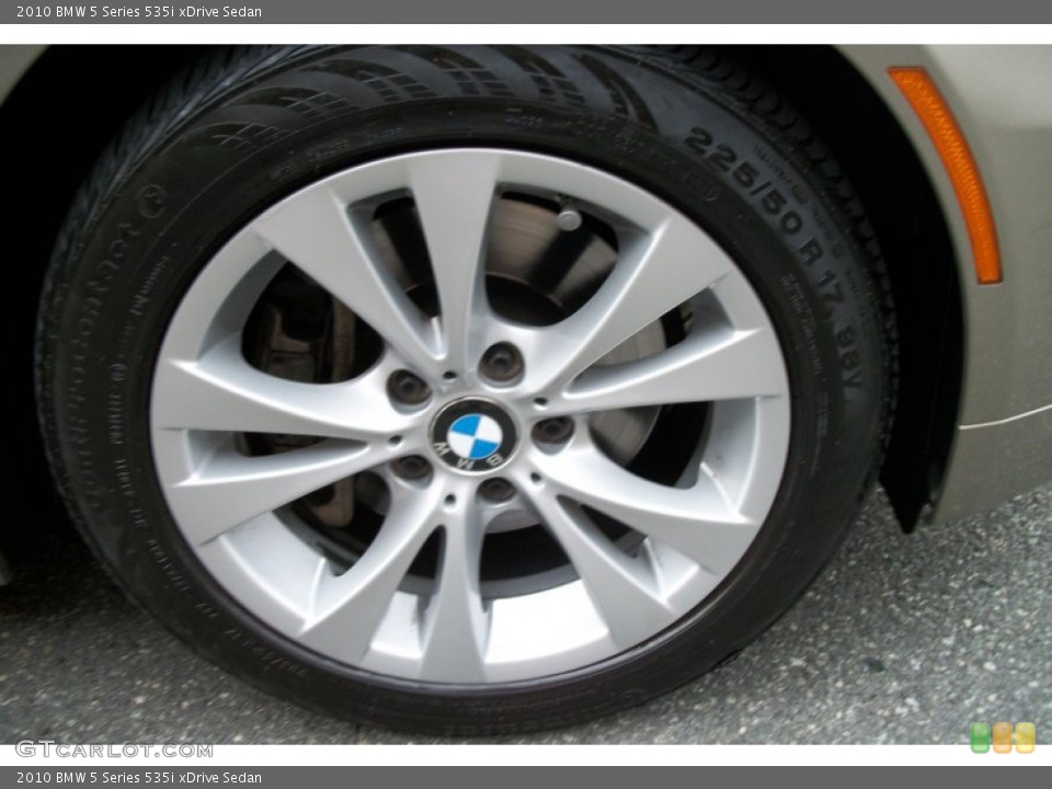 2010 BMW 5 Series 535i xDrive Sedan Wheel and Tire Photo #71507351