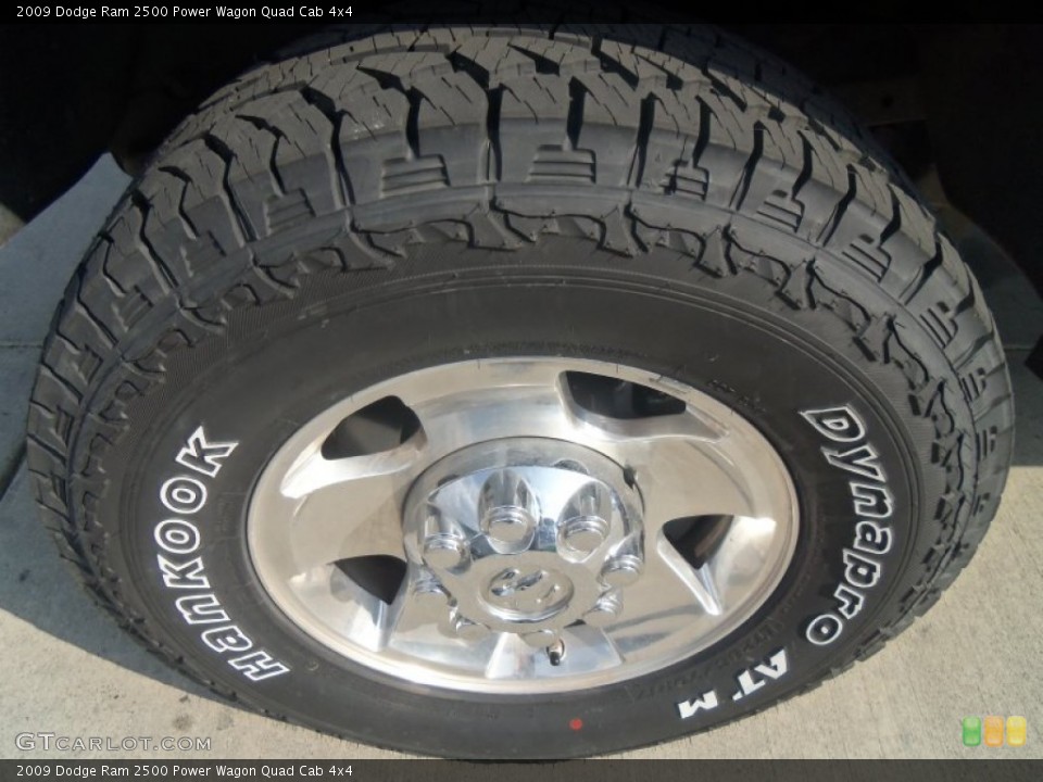 2009 Dodge Ram 2500 Power Wagon Quad Cab 4x4 Wheel and Tire Photo #71509379