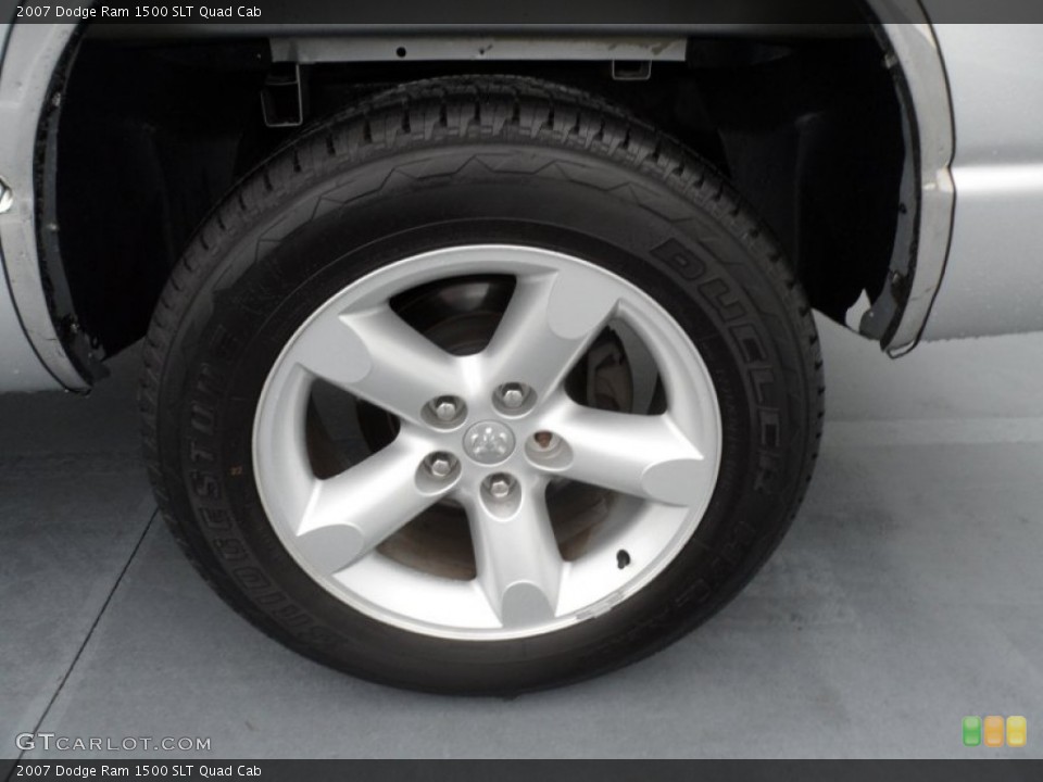 2007 Dodge Ram 1500 SLT Quad Cab Wheel and Tire Photo #71518508
