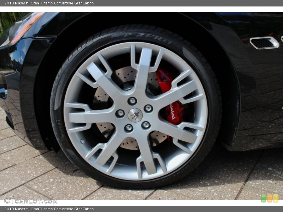 2010 Maserati GranTurismo Convertible GranCabrio Wheel and Tire Photo #71526430