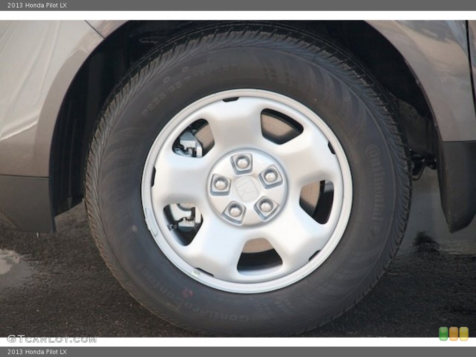 2013 Honda Pilot LX Wheel and Tire Photo #71528929