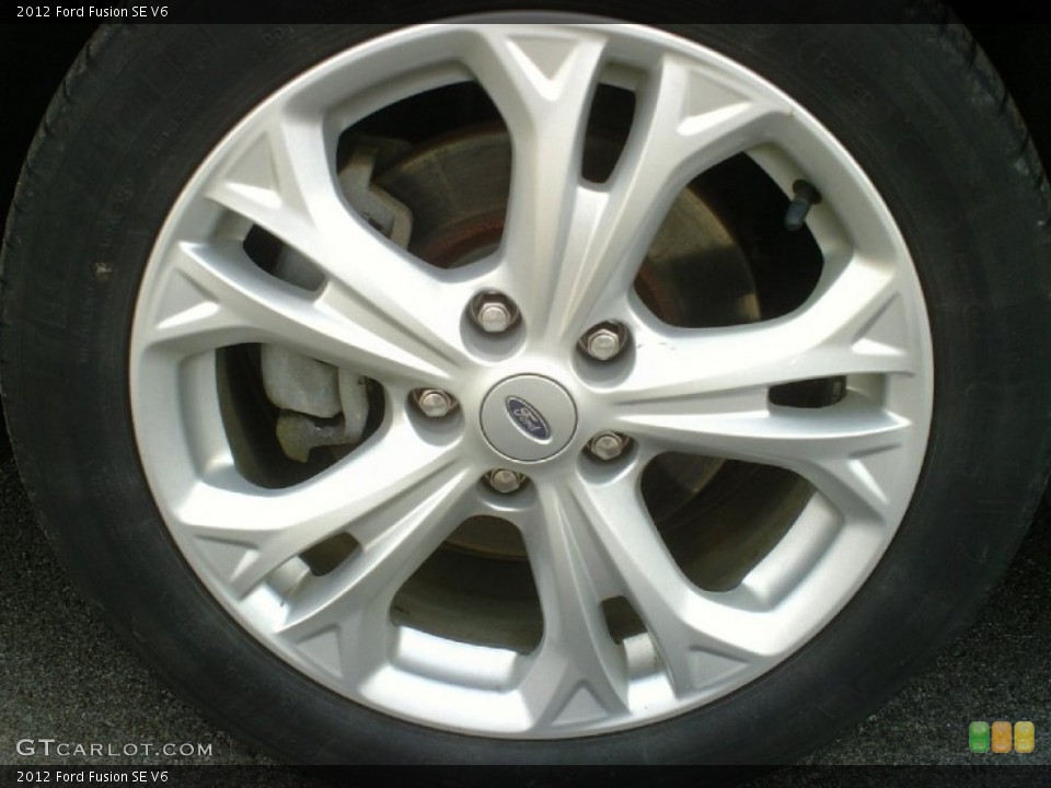 2012 Ford Fusion SE V6 Wheel and Tire Photo #71534695