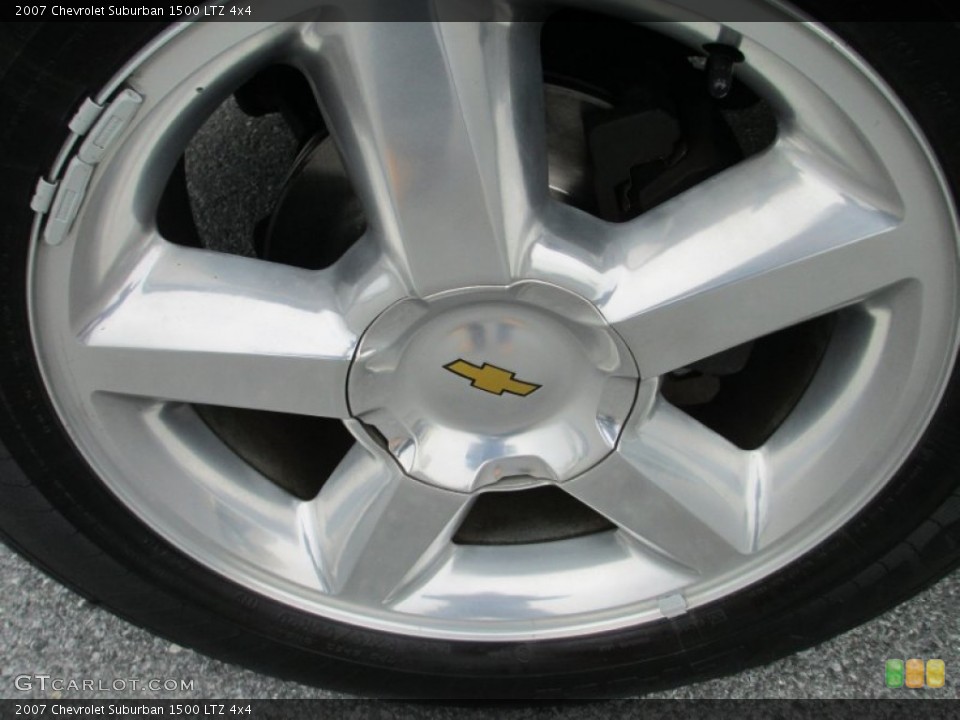 2007 Chevrolet Suburban 1500 LTZ 4x4 Wheel and Tire Photo #71537653
