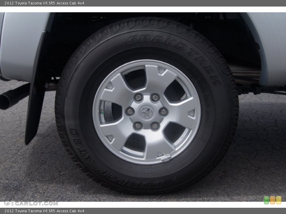 2012 Toyota Tacoma V6 SR5 Access Cab 4x4 Wheel and Tire Photo #71538688