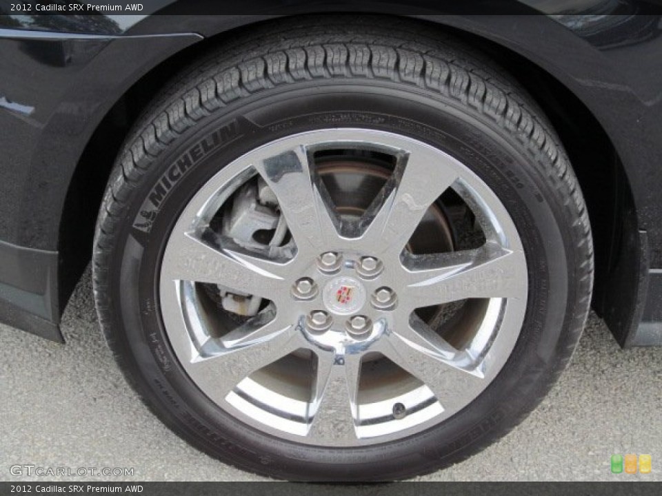 2012 Cadillac SRX Premium AWD Wheel and Tire Photo #71542750
