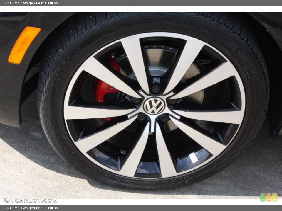 2013 Volkswagen Beetle Turbo Wheel and Tire Photo #71551099