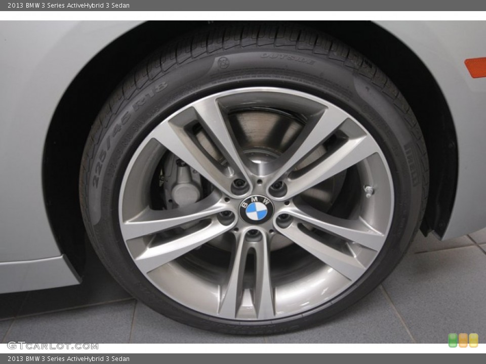 2013 BMW 3 Series ActiveHybrid 3 Sedan Wheel and Tire Photo #71552608
