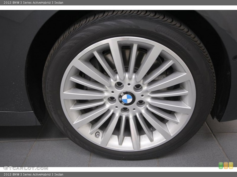2013 BMW 3 Series ActiveHybrid 3 Sedan Wheel and Tire Photo #71552866