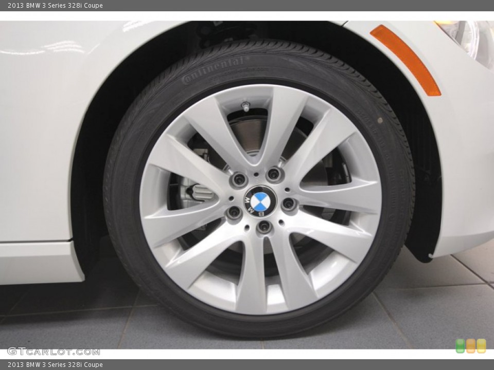 2013 BMW 3 Series 328i Coupe Wheel and Tire Photo #71553124